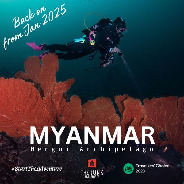 Myanmar Liveaboard Itinerary